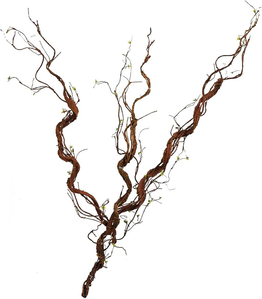 63" Faux Tree Trunk Branch Wall Hanging Grape Vines Spooky Decor | Amazon (US)