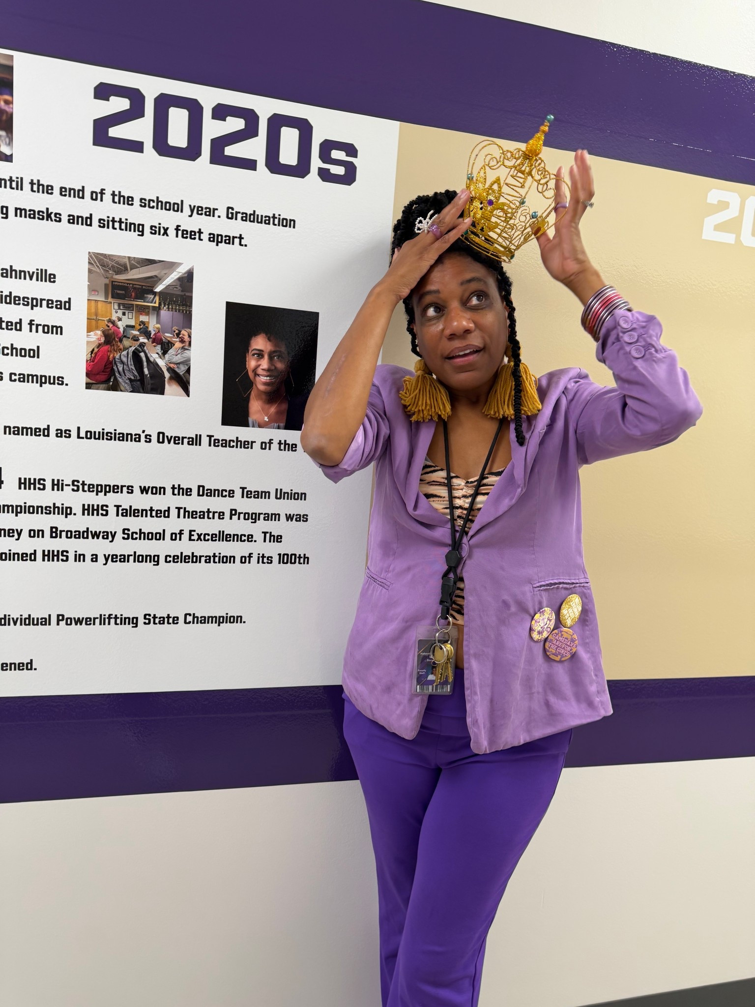 Purple pants +
Lavender blazer +
Tiger crop

#LTKdayinmylife #LTKOver40 #LTKWorkwear