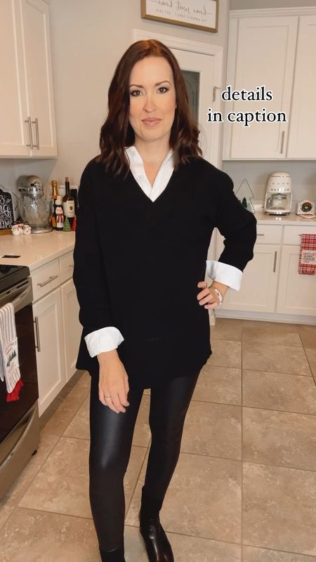 Elevated Casual Outfit Idea

Medium in sweater
Small in button up
Small in leggings 

#LTKsalealert #LTKU #LTKfindsunder50