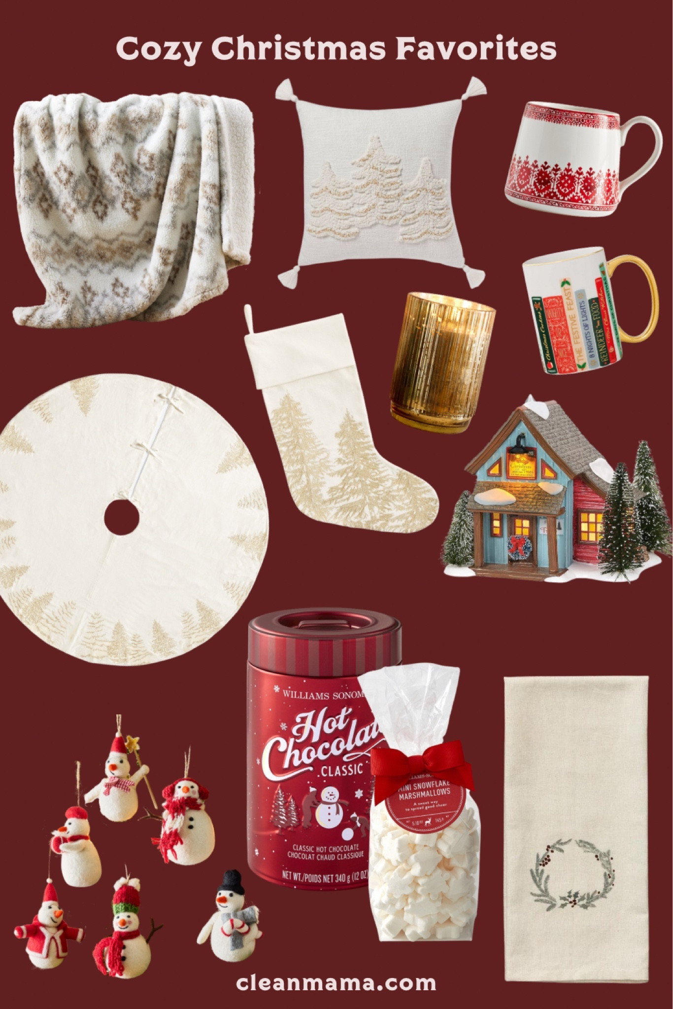 Clean Mama’s Cozy Christmas Favorites