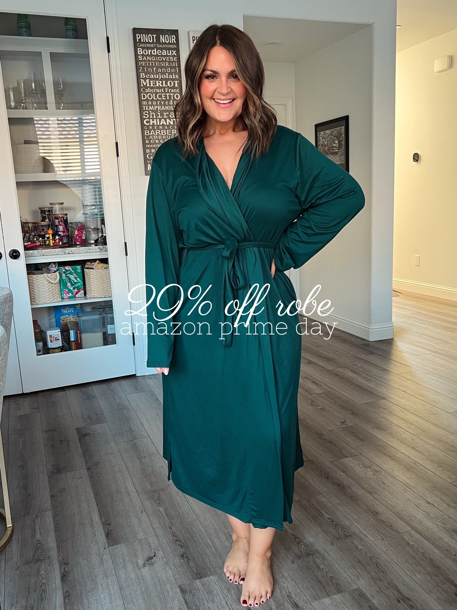 Best robe! I sized up to an xxl for extra wrapping. 29% off robe!

Loungewear, cozy home outfit, get ready with me, gift idea, amazon prime day, amazon prime day deals, amazon prime day sales, amazon prime day finds, sale, sale alert, sale finds, Courtney Hamilton, California 

#LTKSaleAlert #LTKStyleTip #LTKFindsUnder50