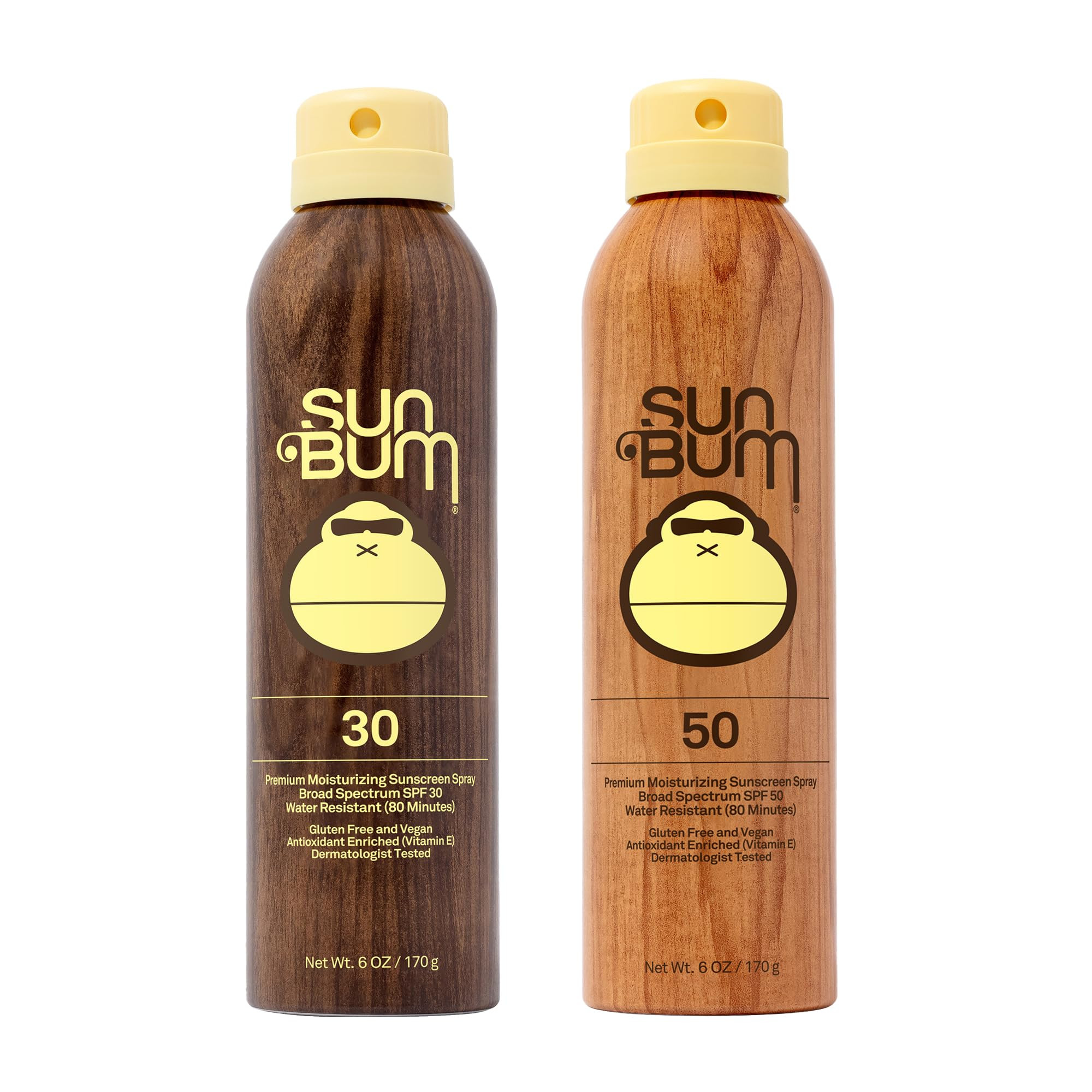 Sun Bum Original Spf 30 and 50 Sunscreen Spray Vegan and Hawaii 104 Act Compliant (Octinoxate & O... | Amazon (US)