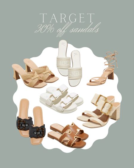 Target Circle Sale! 30% off sandals when shopping through the Target Circle app 🎯

#LTKxTarget #LTKfindsunder50 #LTKshoecrush