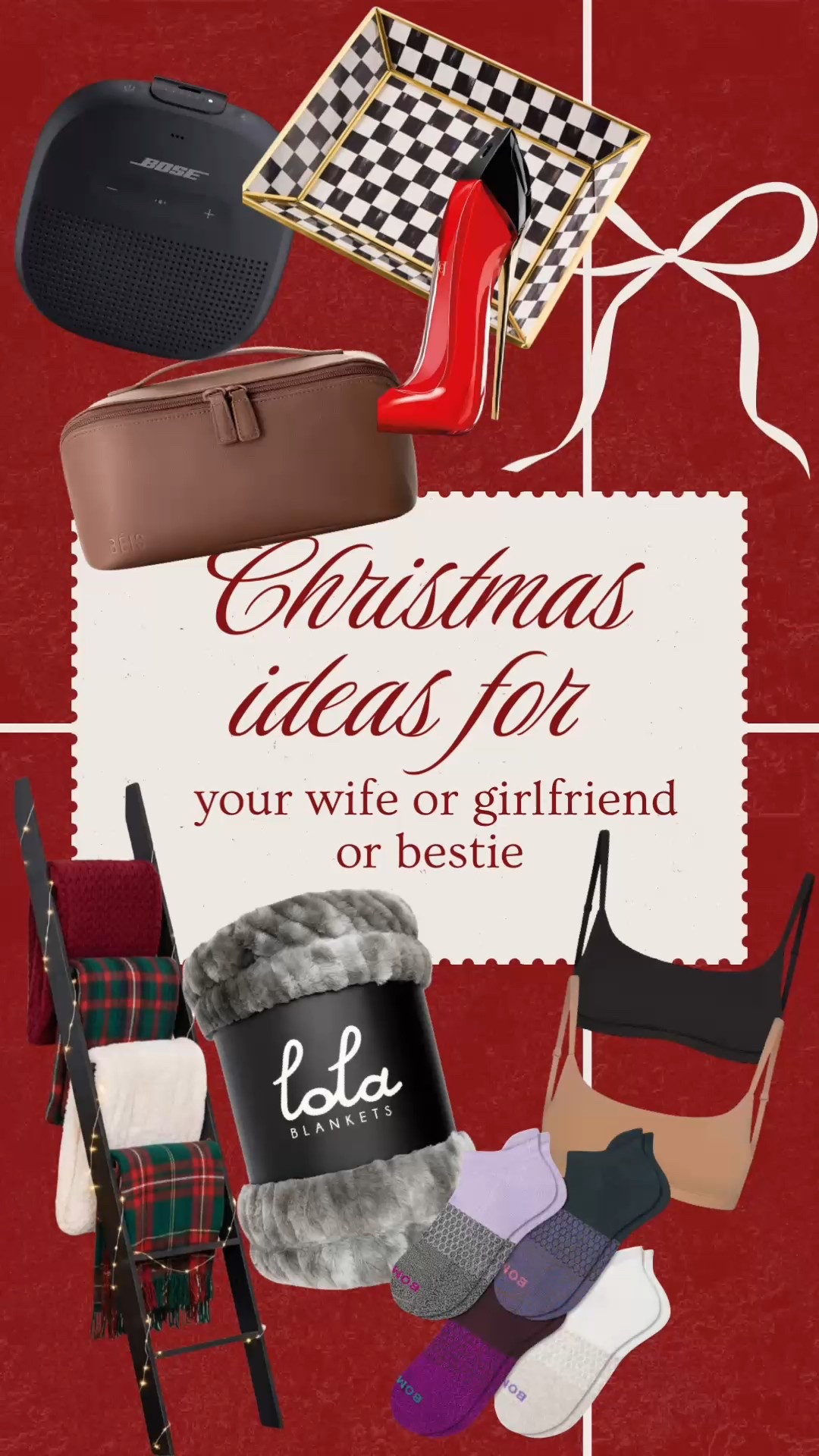 Christmas gifts for wife, Christmas gifts for girlfriend, Christmas gifts for bestie 

#LTKGiftGuide #LTKHoliday