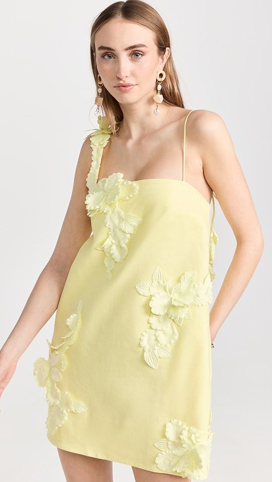 Zimmermann High Tide Lift Off Flower Mini Dress | SHOPBOP | Shopbop