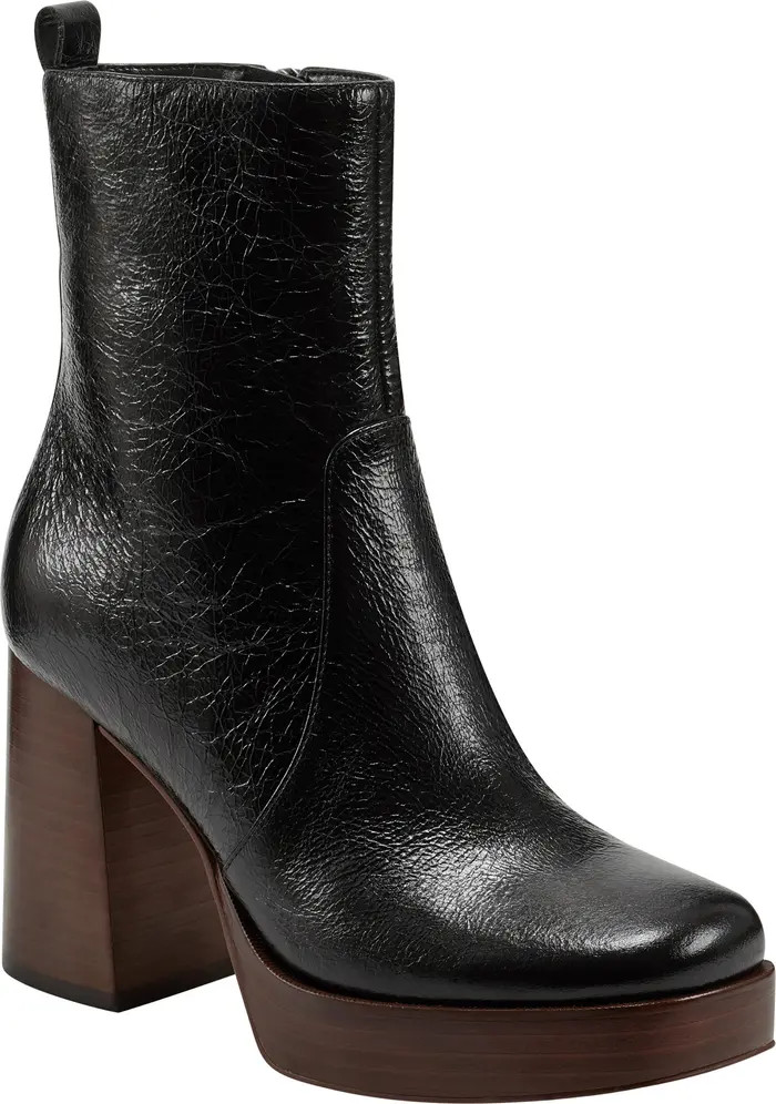 Marysa Block Heel Platform Bootie (Women) | Nordstrom