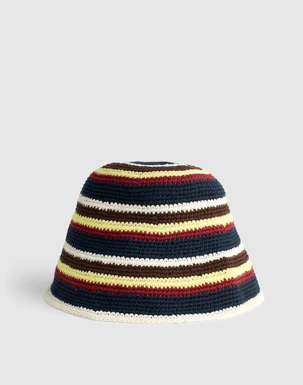 Crochet-Knit Bucket Hat | Madewell