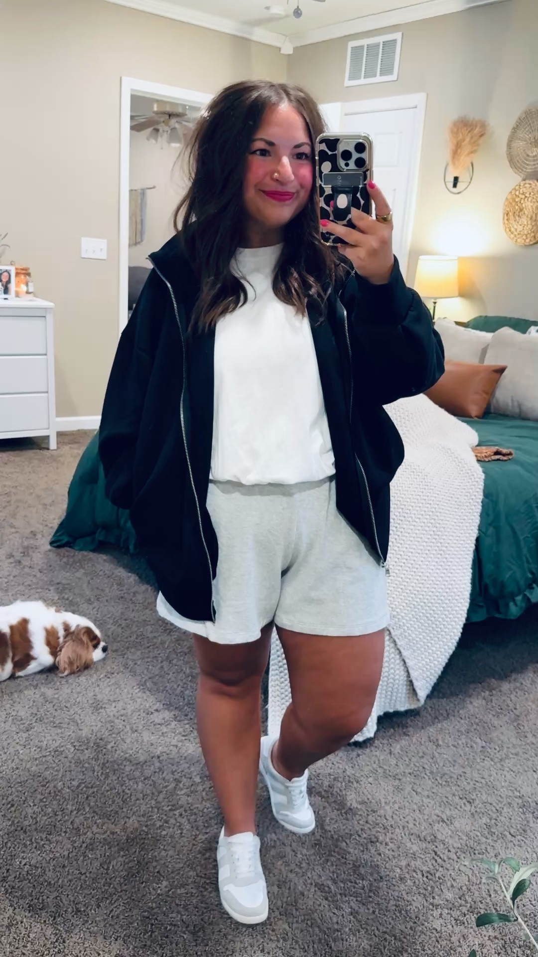 Old Navy does comfy so well 🙌 this outfit is soft, relaxed, and perfect for busy Spring days on the go.

sneakers: sold out, but linking similar options below!
shorts: fit true to size // wearing a large
bubble tee: fits true to size // wearing a large
zip up jacket: fits true to size // wearing a large 

 

#LTKootd #LTKSeasonal #LTKMidsize