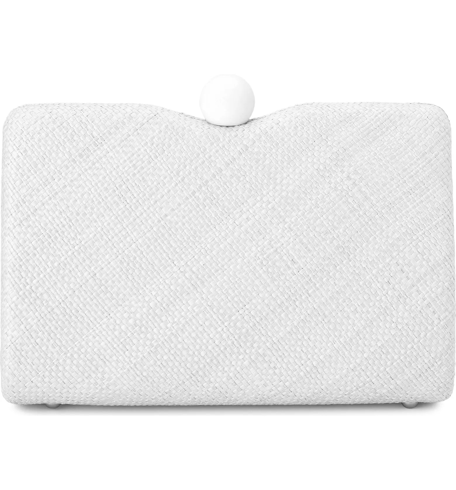 Olga Berg Cece Straw Woven Box Clutch | Nordstrom | Nordstrom