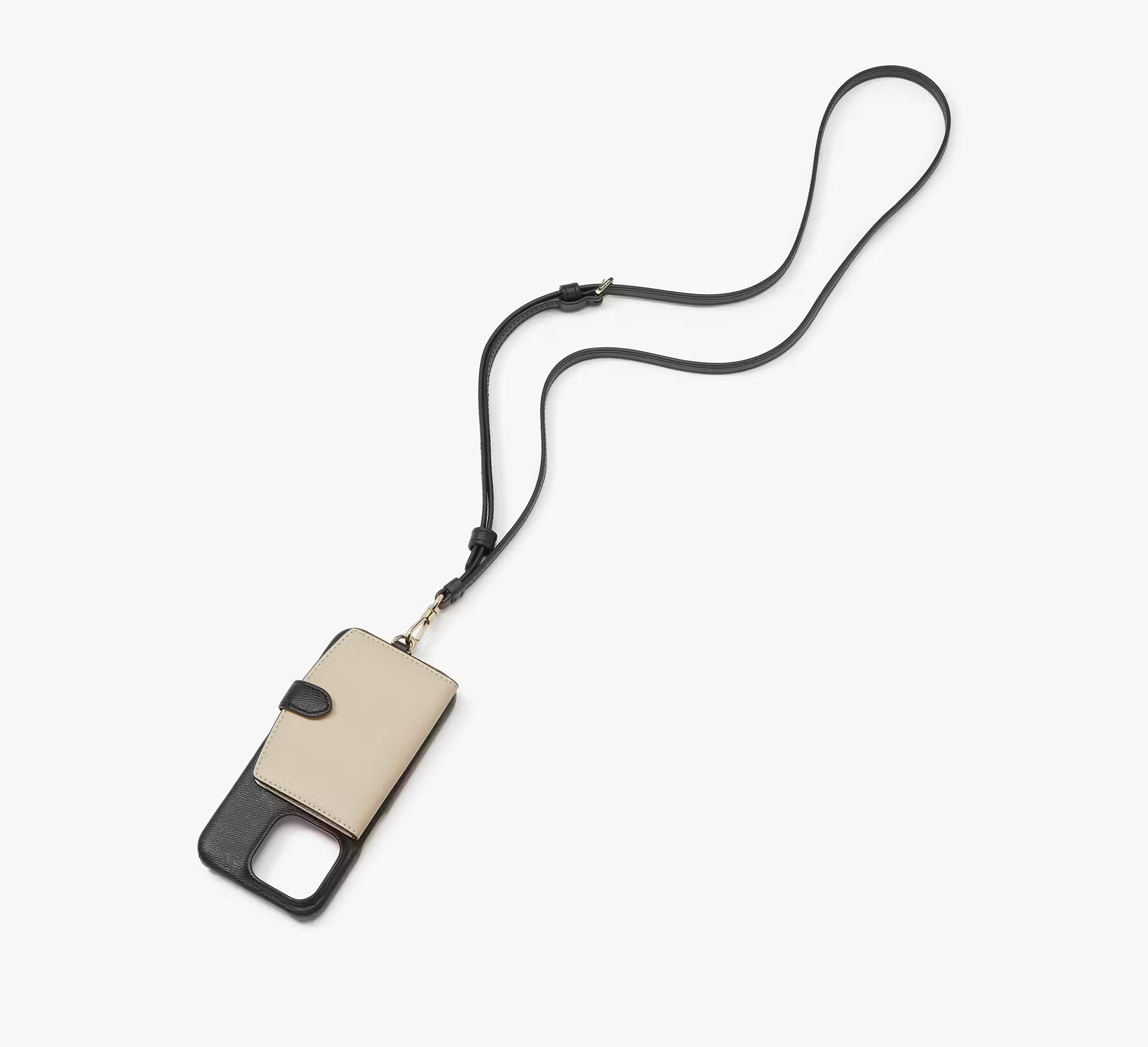 Kate Spade Morgan Colorblocked Iphone 15 Pro Cardholder Crossbody, Black | Kate Spade (US)