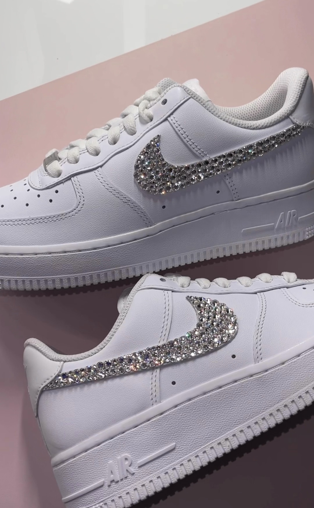 Bedazzled nike air force 1 best sale