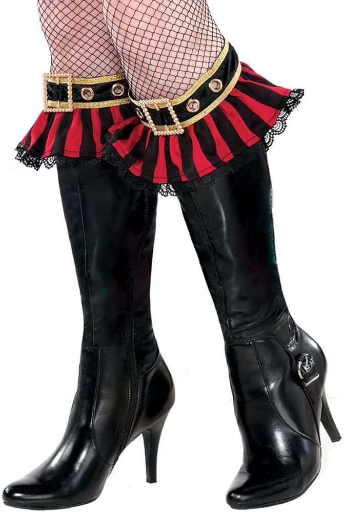 Amscan 841742 Pirate Boot Cuffs, One Size, Multicolor | Amazon (US)