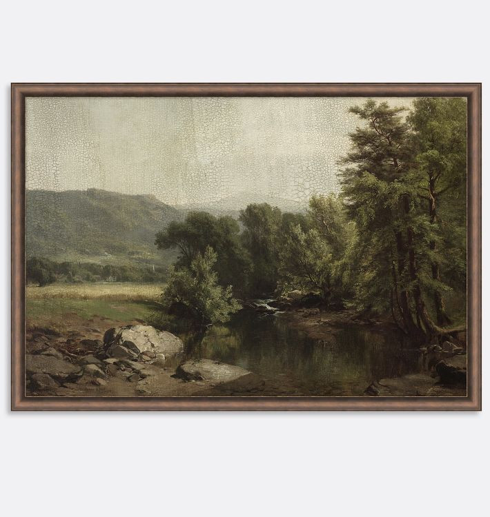 River Side Wall Art Print | Rejuvenation