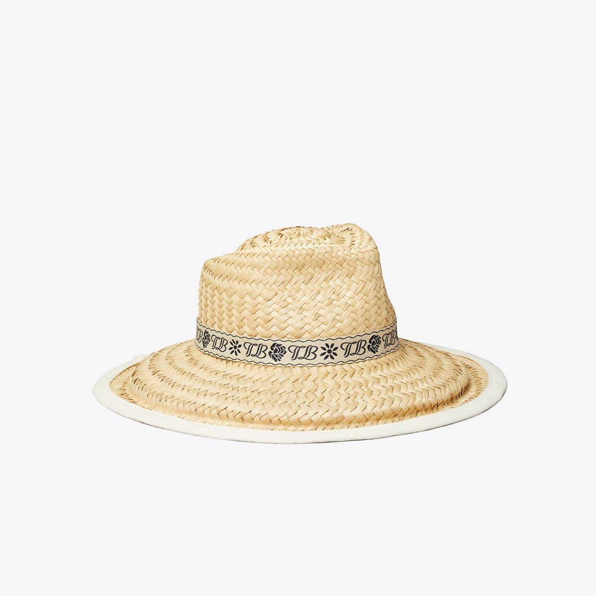 STRUCTURED BASKET-WEAVE HAT | Tory Burch (US)