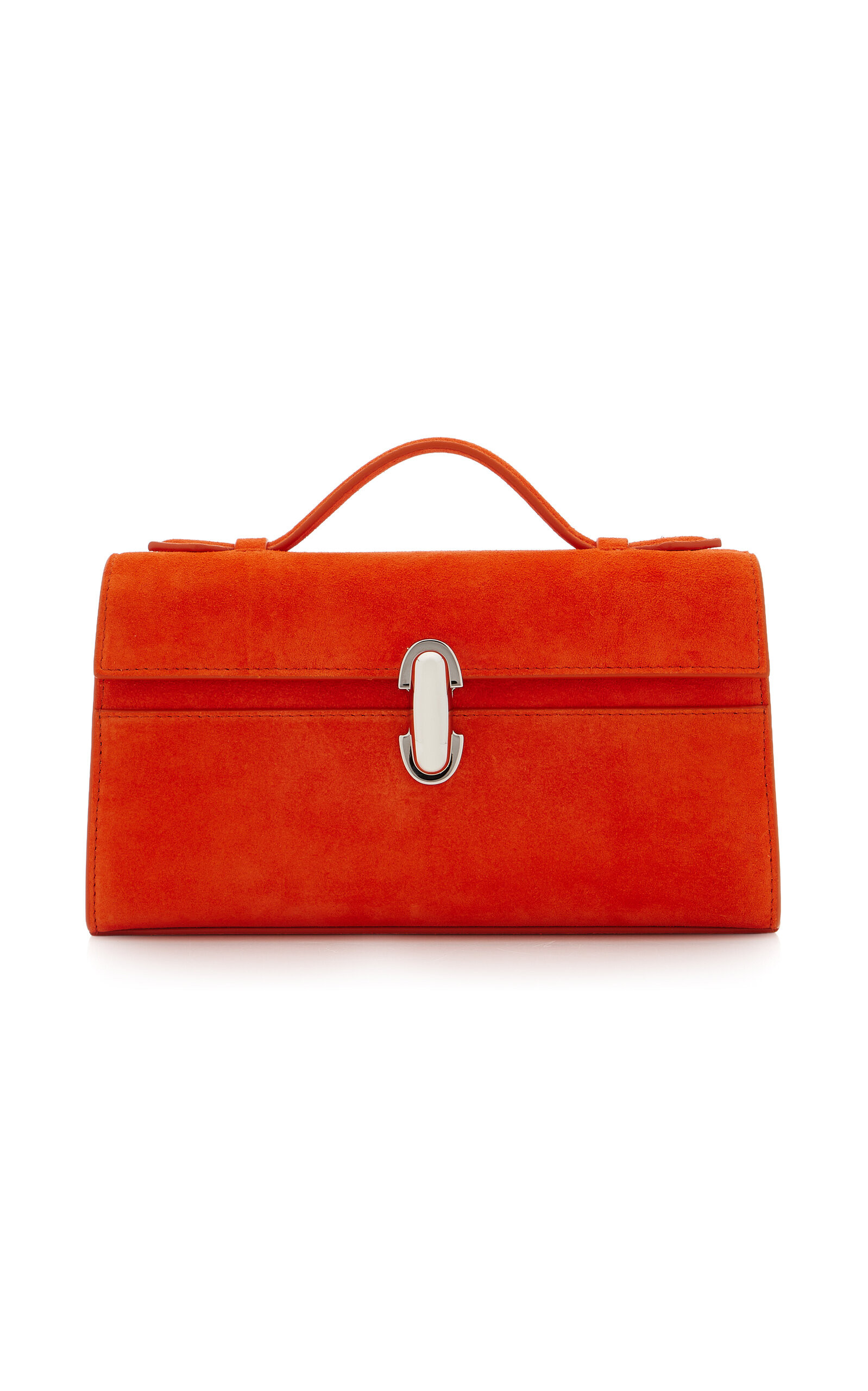 Savette The Symmetry Suede Pochette - Moda Operandi | Moda Operandi (Global)