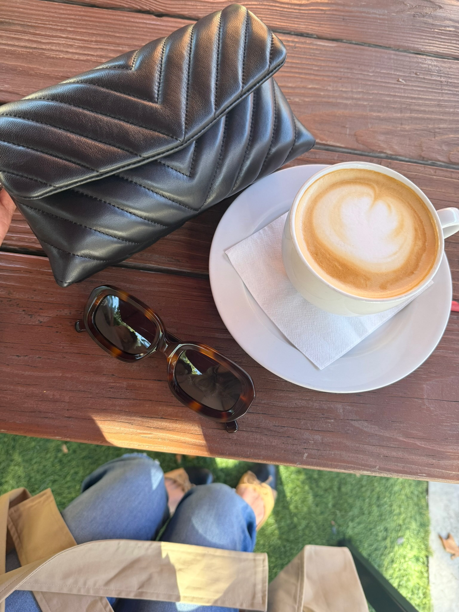 The cutest sunglasses and purse from Quince! 

 #LTKgrwm #LTKootd #LTKmomlife