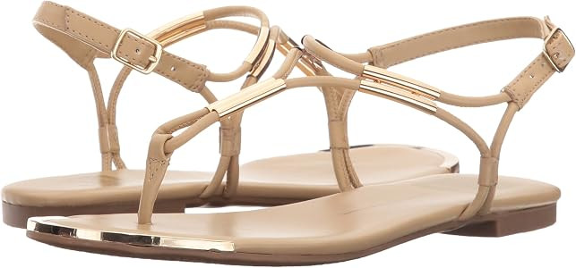 Dolce Vita Women's Marly Flat Sandal | Amazon (US)