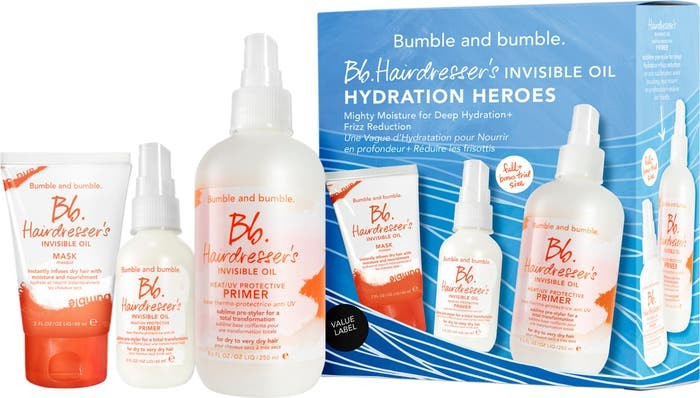 Hairdresser's Invisible Oil Heat UV/Protector Primer Set | Nordstrom