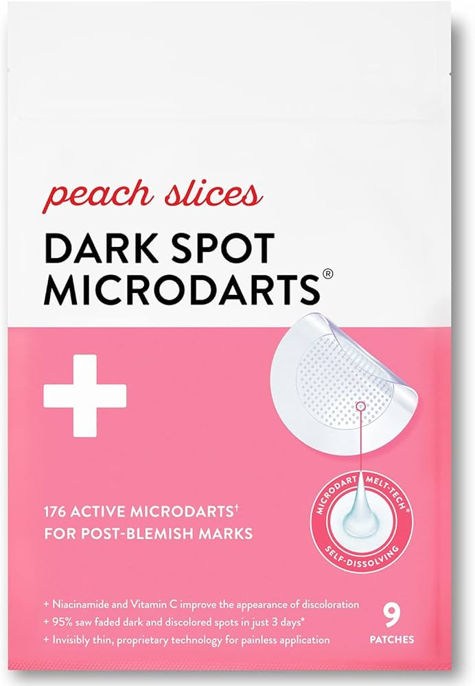 Peach Slices Dark Spot MicroDarts | For Dark Spots, Post-Blemish Redness, & Hyperpigmentation | S... | Amazon (US)