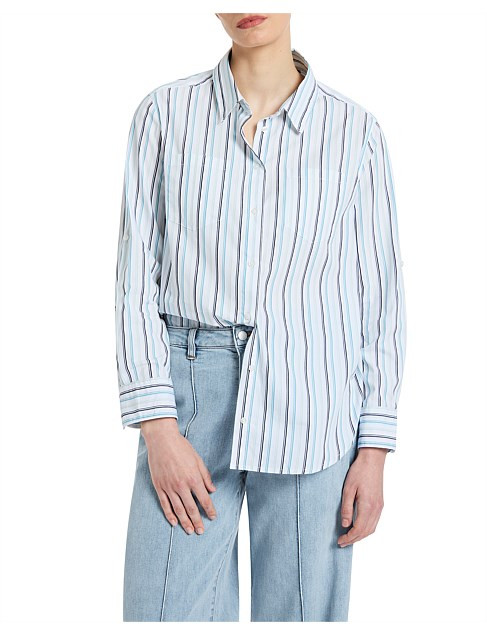 David Lawrence Siobhan Stripe Shirt | David Jones | David Jones (Australia & New Zealand)