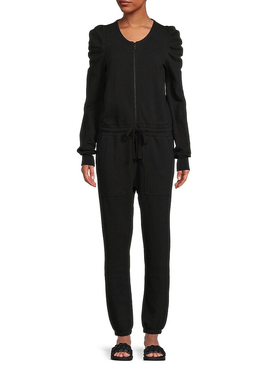 Rebecca Minkoff Women's Janine Puff Long Sleeve Jumpsuit - Black - Size XS | Saks Fifth Avenue OFF 5TH
