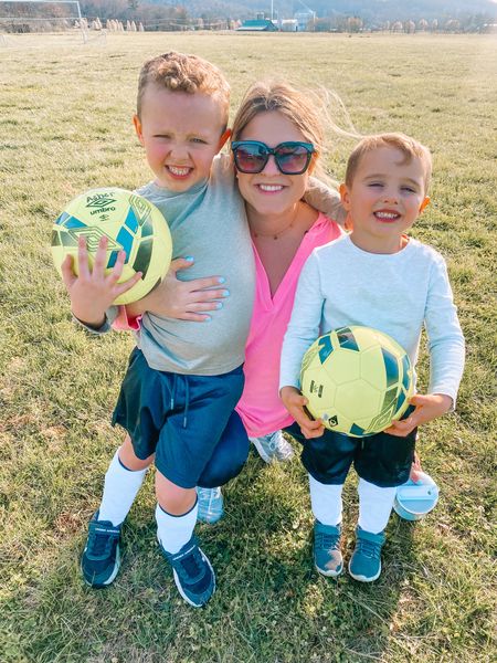 Officially a soccer mom ⚽️ 🥅 

It was so much fun watching the boys at their first practice tonight! They are growing up way too fast. 



#LTKkids #LTKfamily