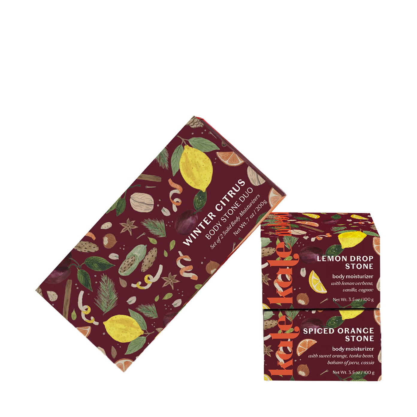 Kate McLeod Winter Citrus Body Stone Duo | goop | goop