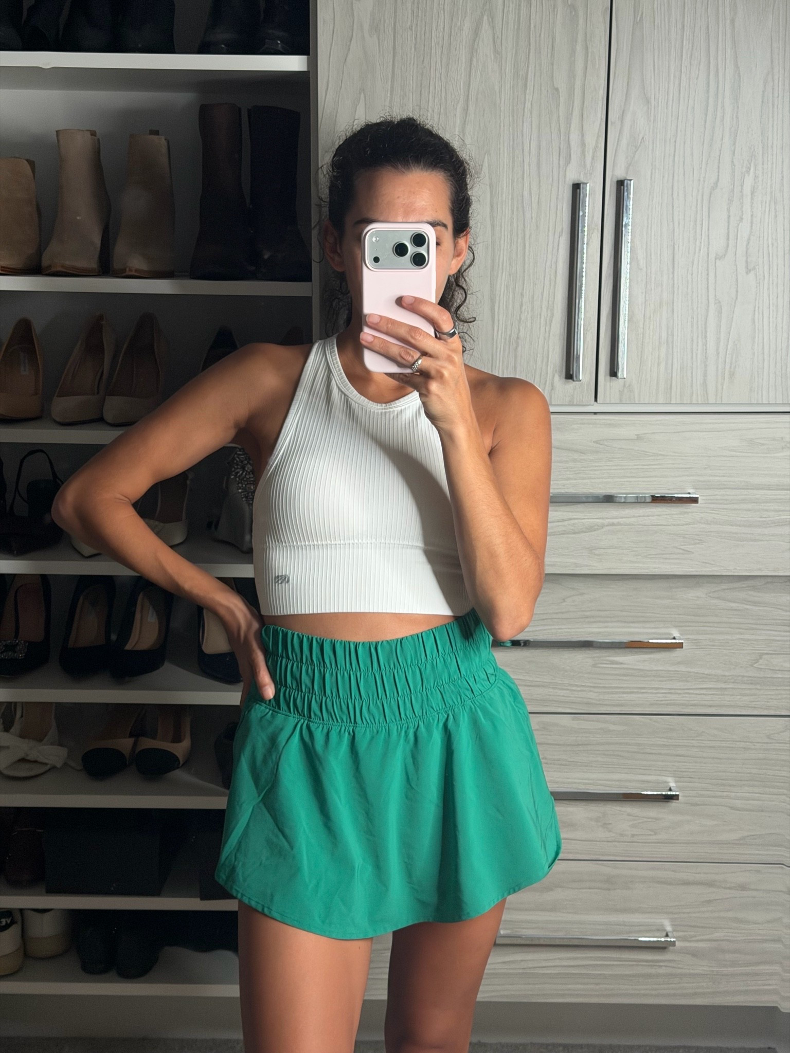 Tennis outfit / wearing a size small / Activewear top from @Marika #ad