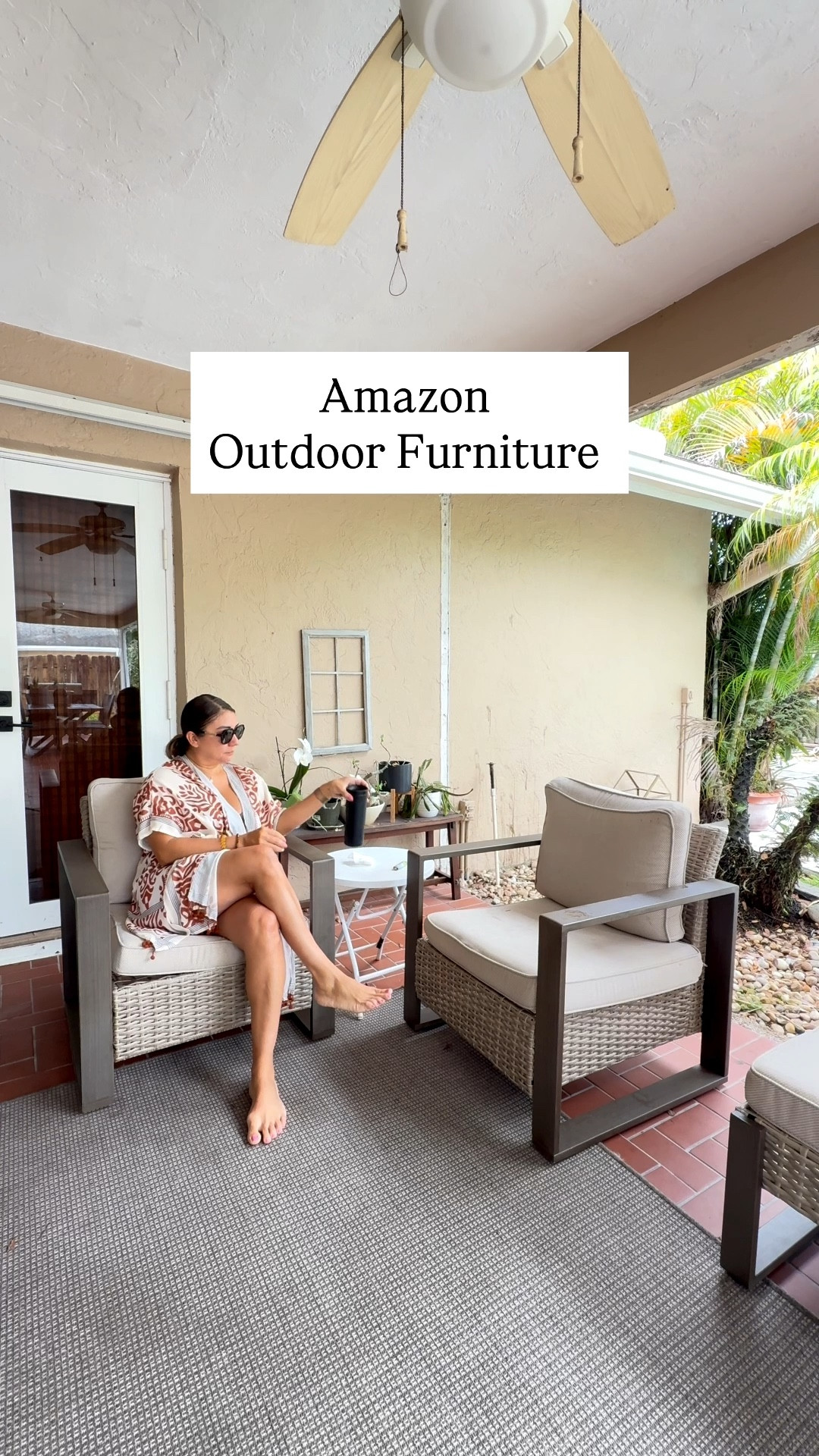 Amazon Outdoor furniture upgrade 

4 piece wicker patio furniture, it’s wide and super comfortable. Love them 

#LTKHome #LTKSeasonal #LTKmorningroutine