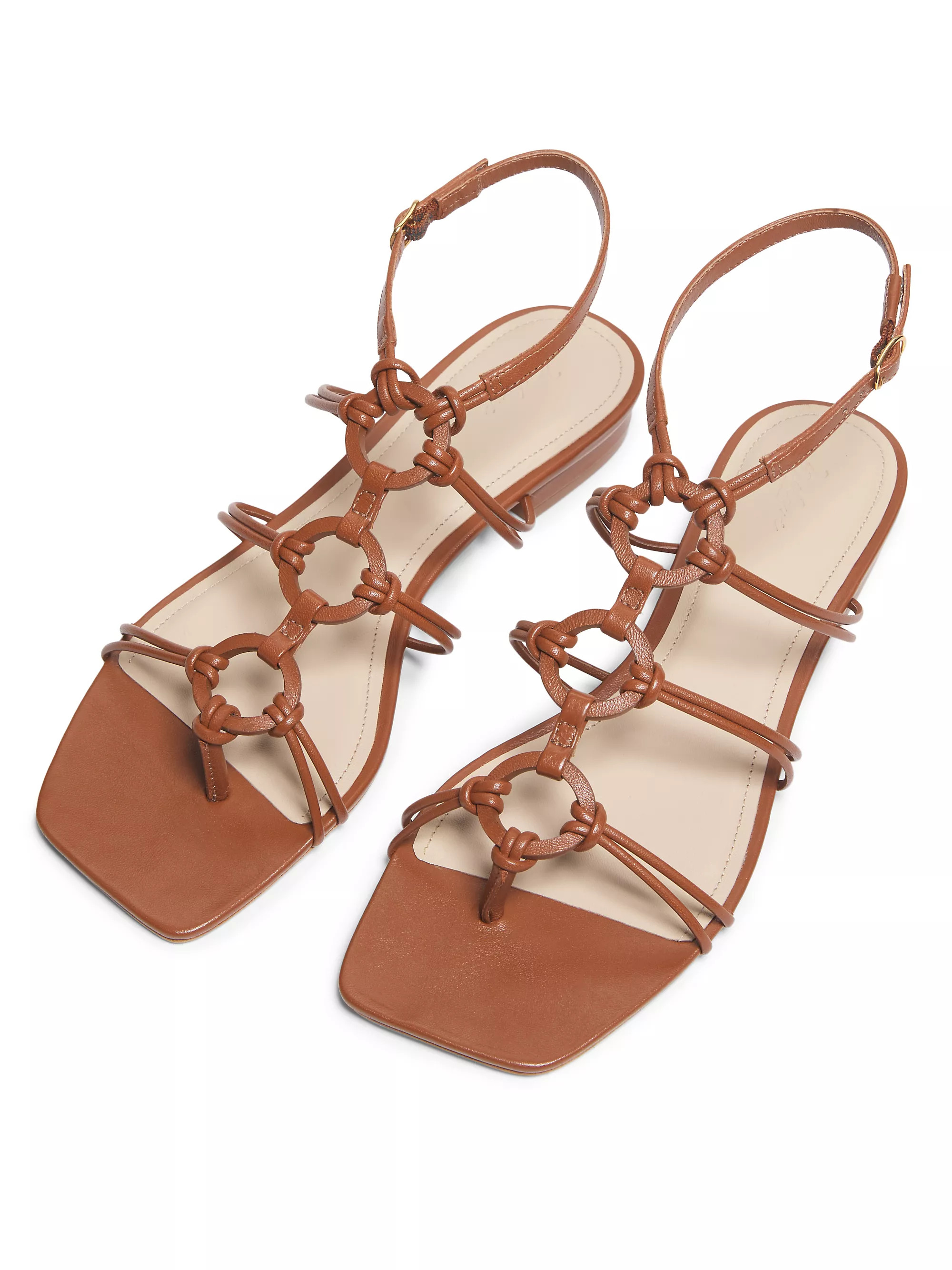 Strappy Gladiator Leather Sandals | Saks Fifth Avenue