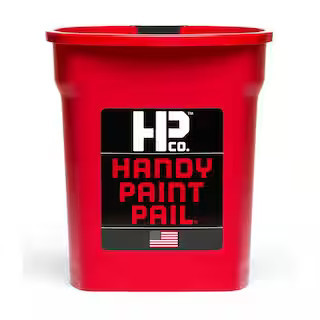 1 Qt. Red Paint Bucket | The Home Depot