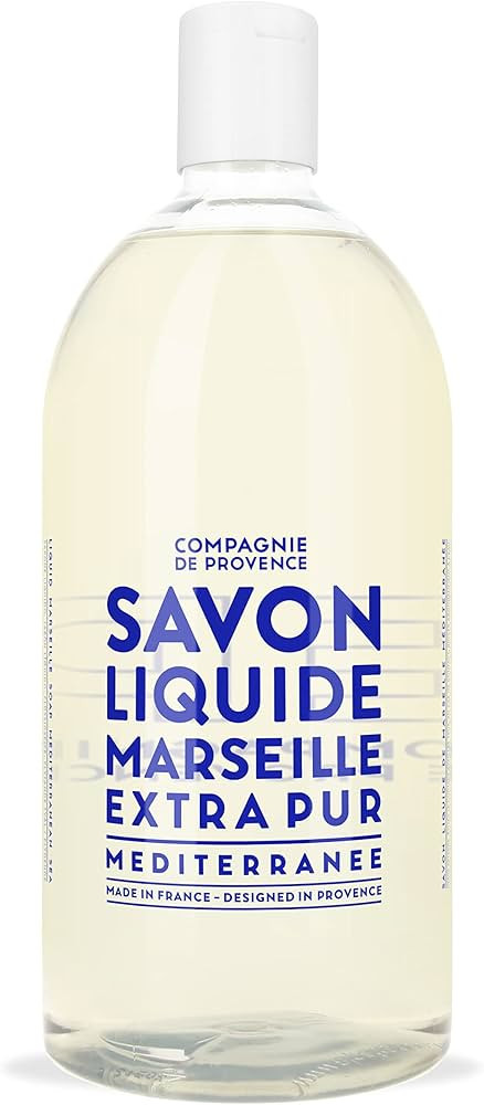 Compagnie de Provence Savon de Marseille Extra Pure Liquid Soap - Mediterranean Sea - 33.8 fl oz ... | Amazon (US)
