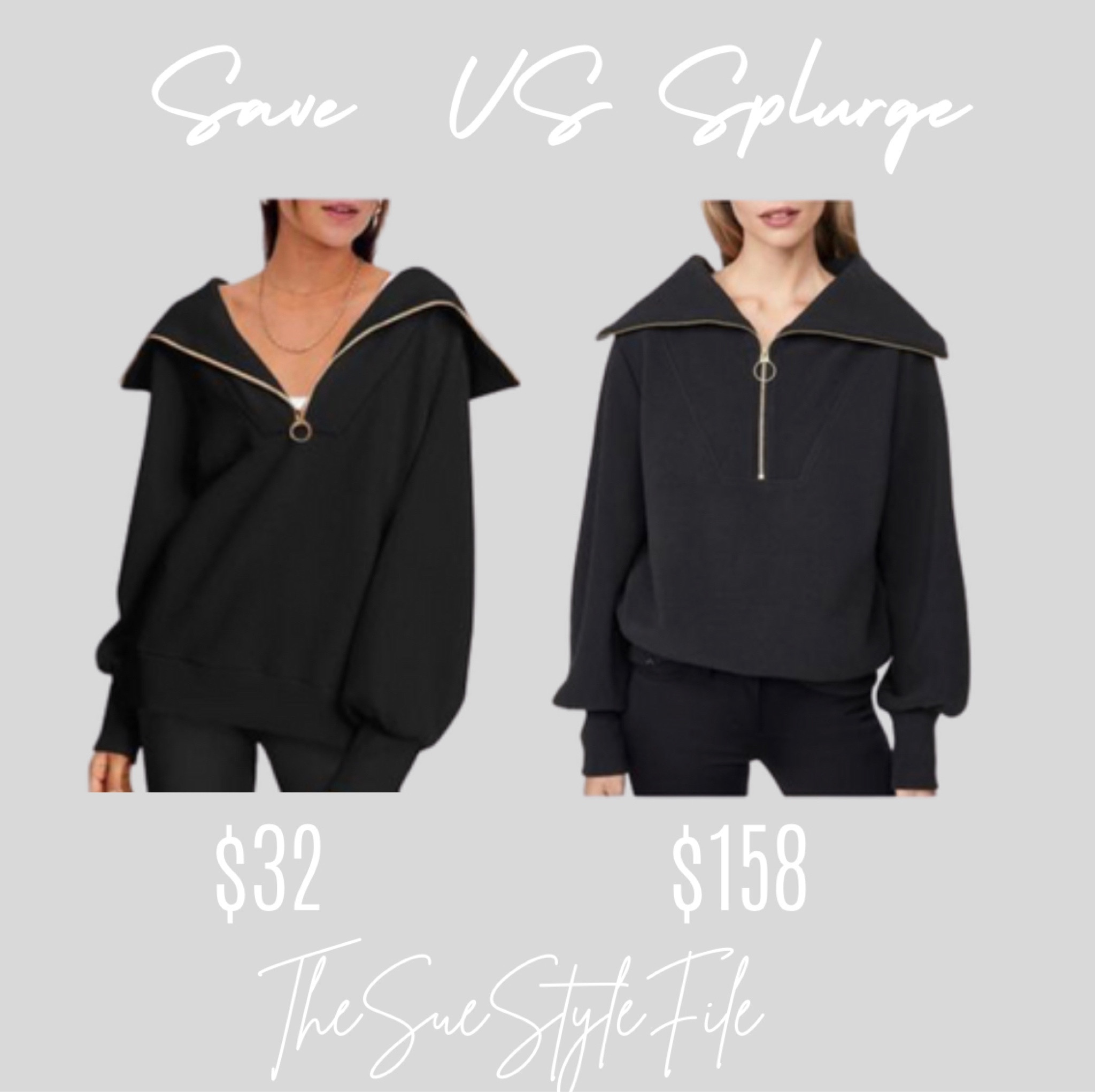 Save vs splurge. Looks for less. Fall fashion. Varley sweater. Workwear . Travel outfit 




#LTKtravel #LTKSale #LTKworkwear