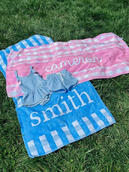 KATIES for 20% off Caden Lane! Love their personalized towels! 

#LTKfamily #LTKswim