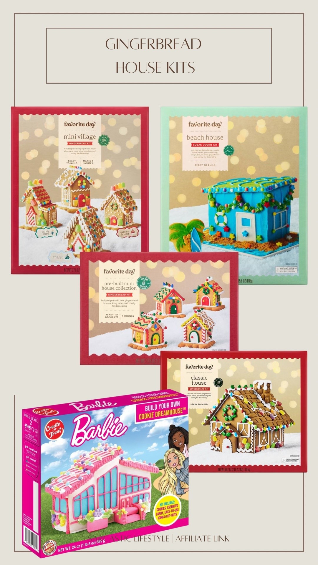#GingerbreadHouse #GingerbreadHouseKit #HolidayBakingFun #ChristmasCrafts #GingerbreadDecorating #HolidayTraditions #GingerbreadTime #ChristmasActivity #FestiveFun #HolidayTreats

#LTKGiftGuide #LTKHoliday #LTKSeasonal