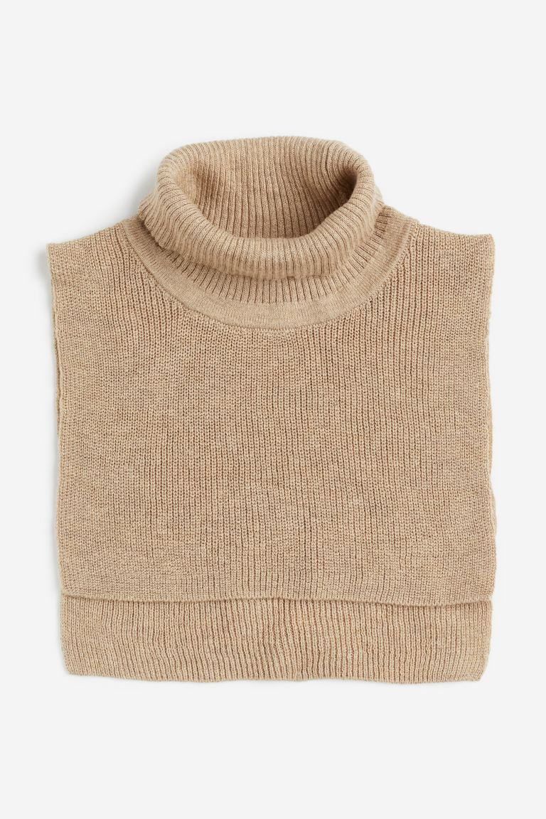 Silk-blend polo-neck collar - Beige - Kids | H&M GB | H&M (UK, MY, IN, SG, PH, TW, HK)