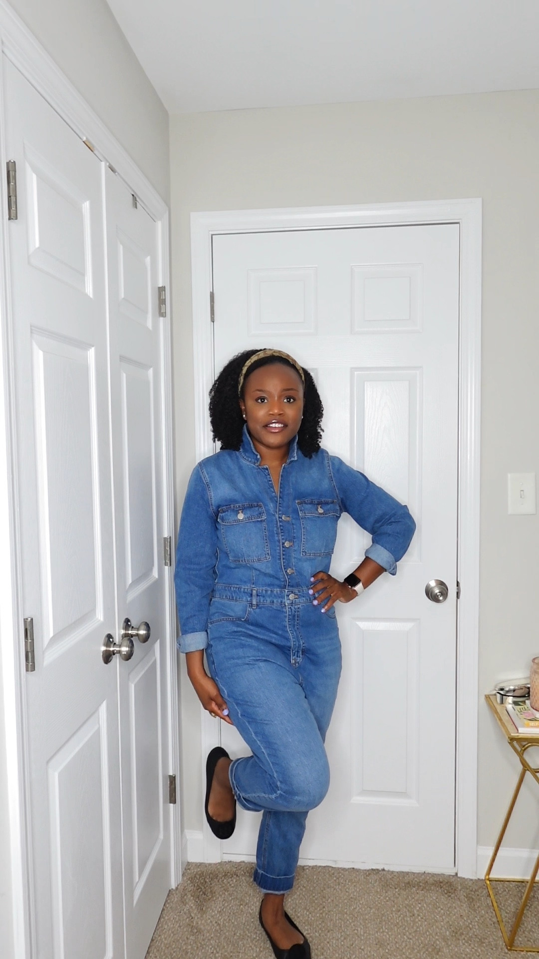 Spring 2024 Fashion Trends!
Jean Jumpsuit!
Coach headband
Tory Burch flats
❤️

#LTKVideo #LTKstyletip #LTKmidsize