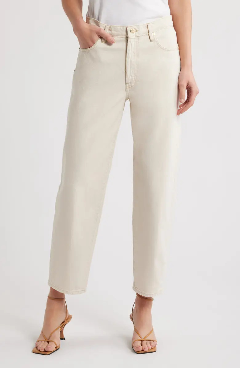 The Candle High Waist Barrel Jeans | Nordstrom
