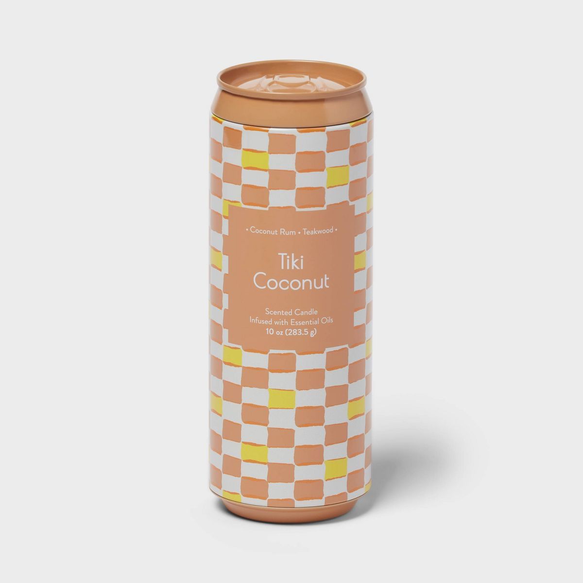 Printed Tin Can 10oz Candle Tiki Coconut - Opalhouse™ | Target