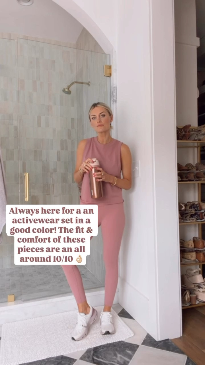 The color of this active set is perfection! Perfect for a spring workout! Wearing S. 

Loverly Grey, Abercrombie, activewear, athleisure, active set, matching set

#LTKSeasonal #LTKootd #LTKActive