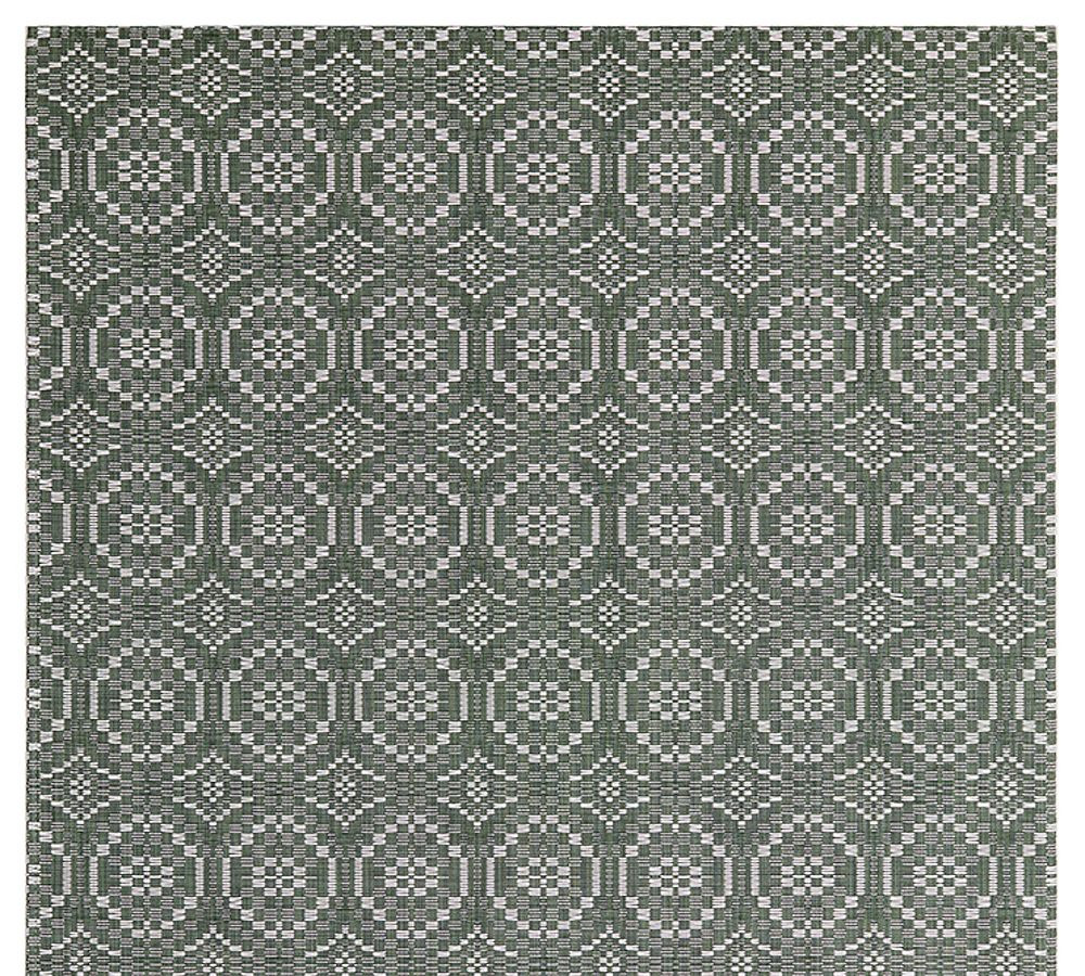 Chilewich Overshot Outdoor Performance Rug | Pottery Barn (US)