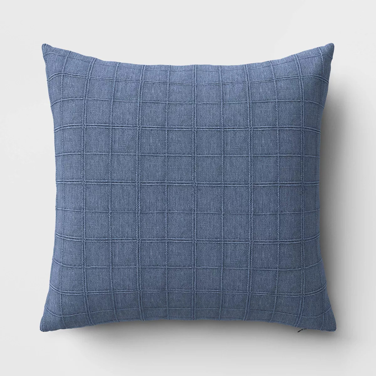 Woven Washed Windowpane Throw Pillow - Threshold™ | Target