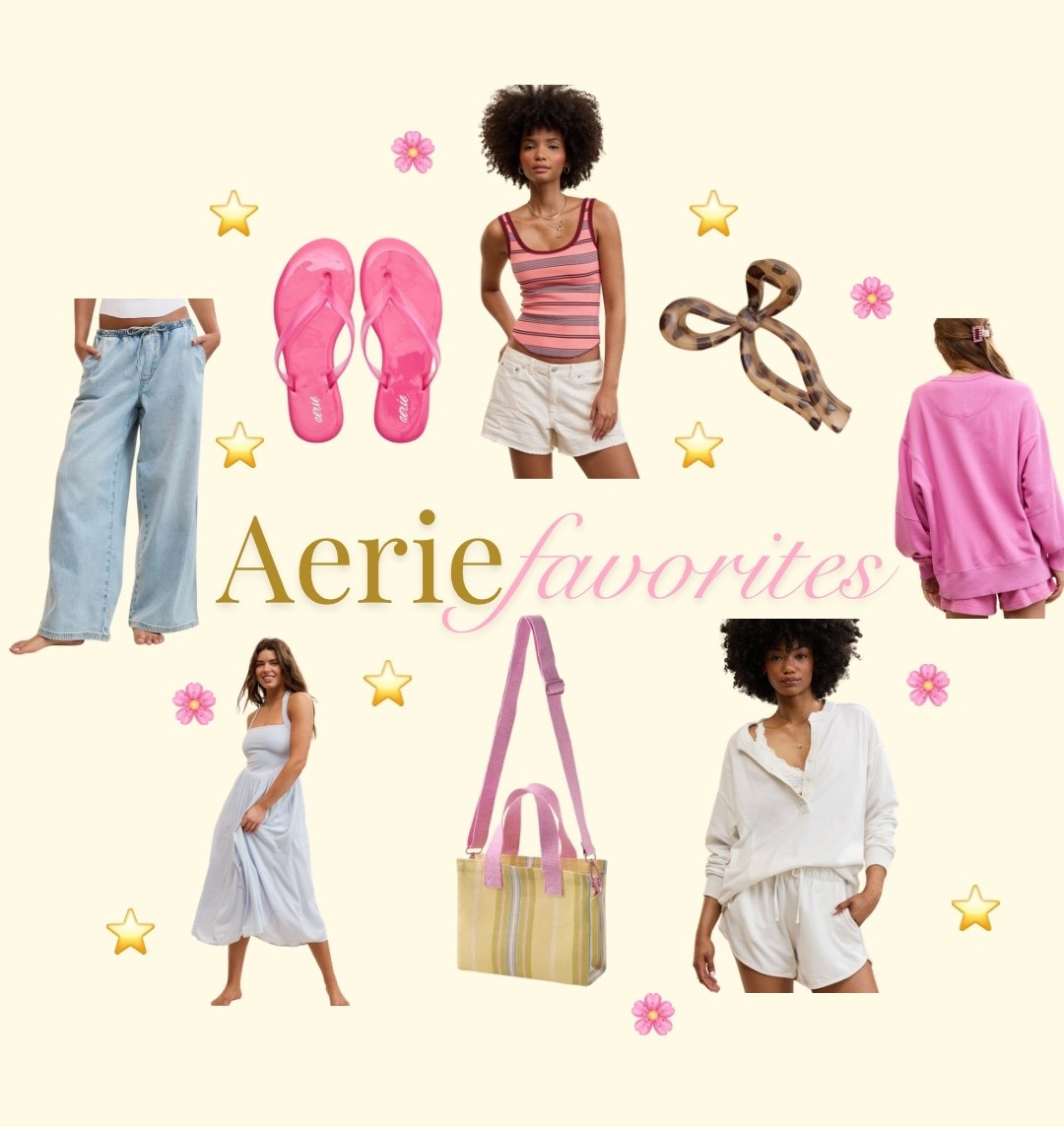 My favs from Aerie right now! #aerie #ae #aeriesale #prettythings

#LTKootd #LTKSaleAlert #LTKmomlife