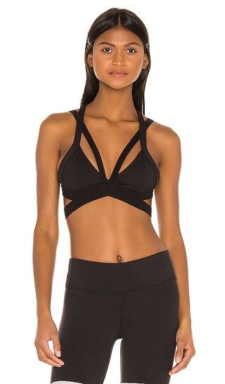 Nadi Sports Bra in Black | Revolve Clothing (Global)