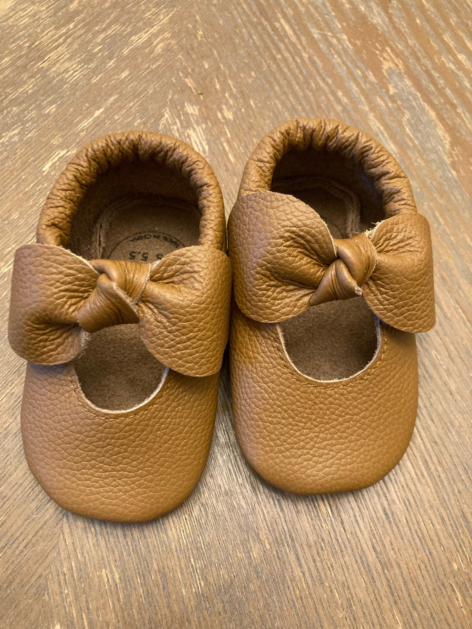 Baby girl is ready for fall in her moccasins! #LTKBaby #LTKToddler #Falll