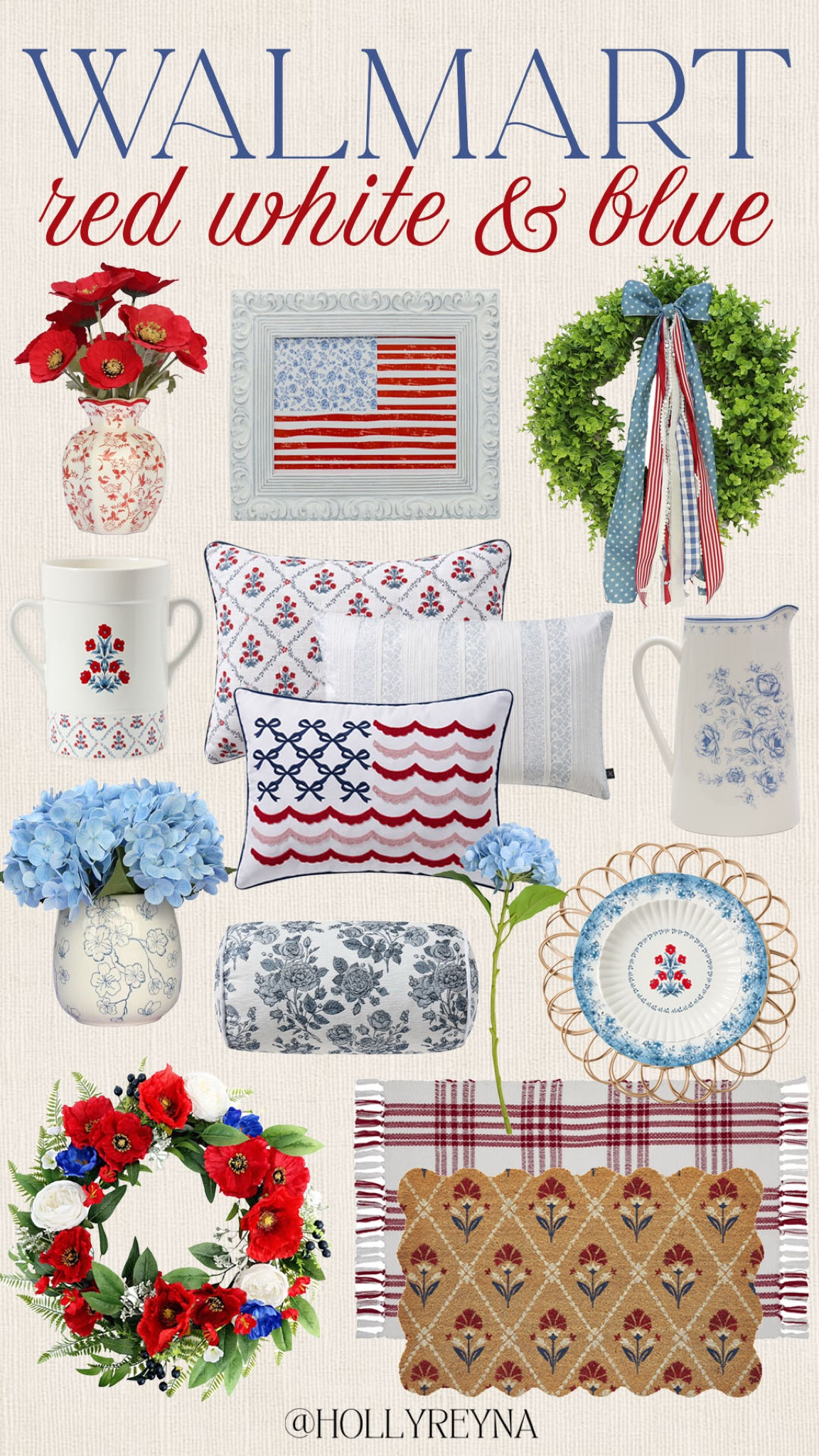 Red white and blue home decor from Walmart! 

#walmarthome

Walmart home. Walmart new arrivals. Walmart MDW decor. Walmart 4th of July decor. Walmart red white blue home decor. Walmart finds  

#LTKSeasonal #LTKSaleAlert #LTKHome