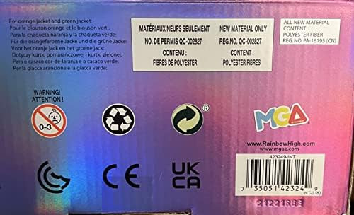 MGA Entertainment Rainbow High Original Fashion Doll Playset, 423249-INT | Amazon (US)