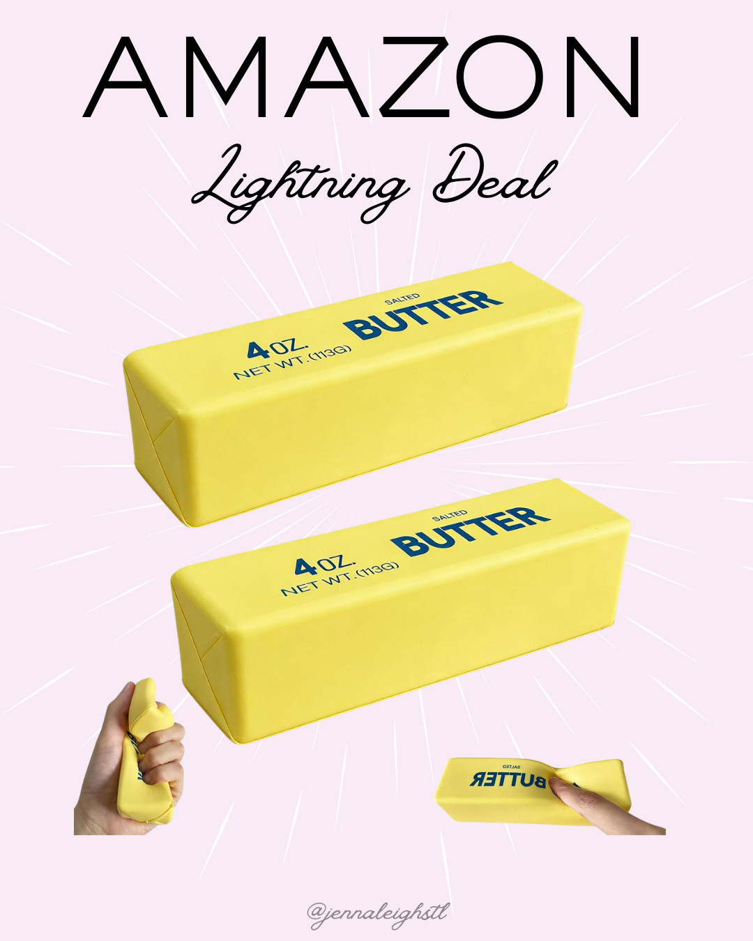 Amazon lightning deal, run for the viral butter squeeze stress balls before they sell out. 

 #LTKmomlife #LTKSaleAlert #LTKKids