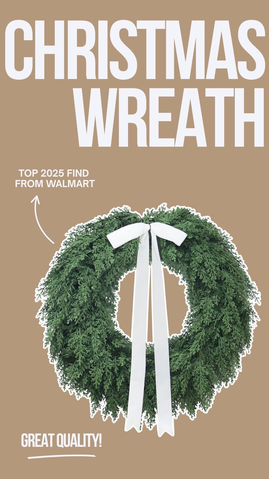 Holiday Wreath from Walmart 

#LTKSeasonal #LTKGiftGuide #LTKHoliday
