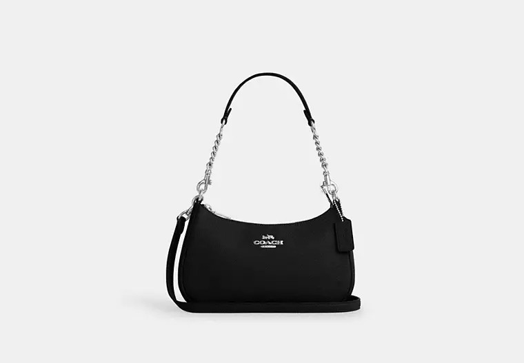 Coach Outlet Teri Shoulder Bag - Black, Size: Medium | Coach Outlet US
